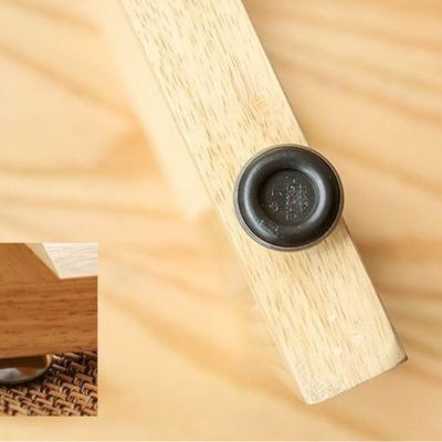 Tabela de café de madeira maciça de design nórdico moderno prático para ambiente de edifícios de escritório