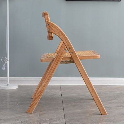 Edifício de escritórios e sala de jantar Cadeira de casamento de madeira com design dobrável