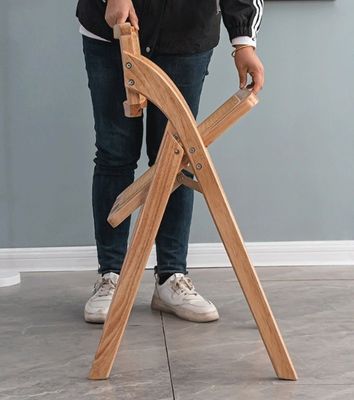 Edifício de escritórios e sala de jantar Cadeira de casamento de madeira com design dobrável