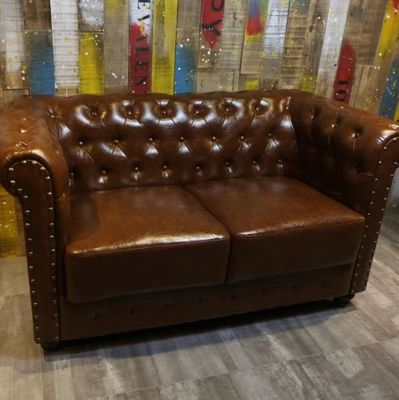 Nordic Design Moderna cadeira de madeira maciça e PU couro para um assento sofá sala de estar