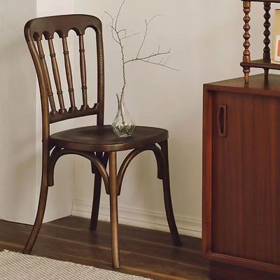 Cadeira Chivari Clássica de Madeira Sólida de Rattan Cadeiras de Casamento para Eventos de Casamento