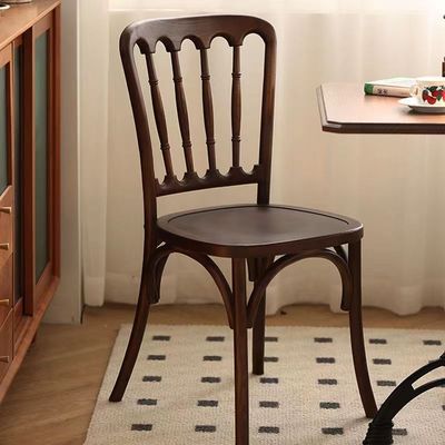 Cadeira Chivari Clássica de Madeira Sólida de Rattan Cadeiras de Casamento para Eventos de Casamento