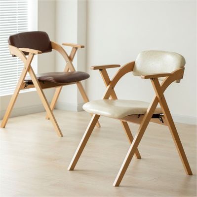 Cadeira de sala de jantar moderna Cadeiras de madeira natural sólida para restaurante Móveis gerais para casa
