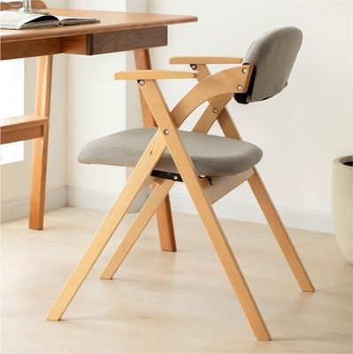 Cadeira de sala de jantar moderna Cadeiras de madeira natural sólida para restaurante Móveis gerais para casa