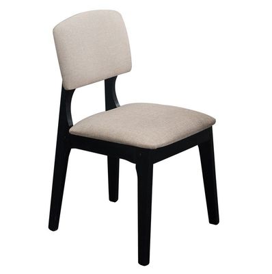 Mobiliário moderno de sala de jantar Cadeiras de madeira maciça com acabamento de nitrolacque