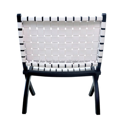 Mobiliário de sala de estar Desenhos personalizados Sofá de salão de madeira dobrável moderno Cadeira com acabamento de nitrolacque