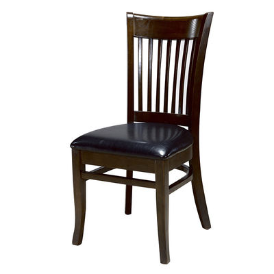 Cadeiras de madeira maciça modernas para estilo de design de restaurantes