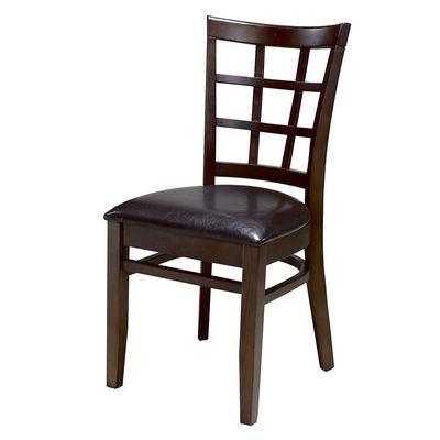 Cadeiras de madeira maciça modernas para estilo de design de restaurantes
