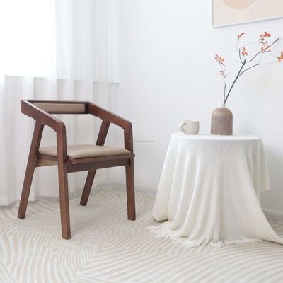 Cadeira de madeira de cadeiras de madeira maciça para restaurante com cor natural