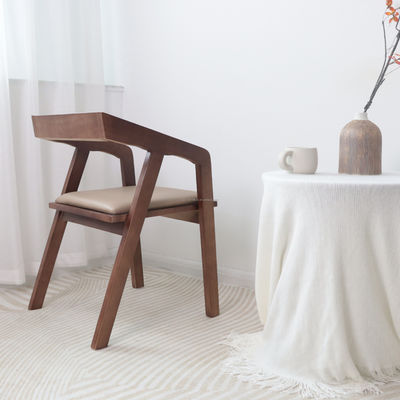 Cadeira de madeira de cadeiras de madeira maciça para restaurante com cor natural