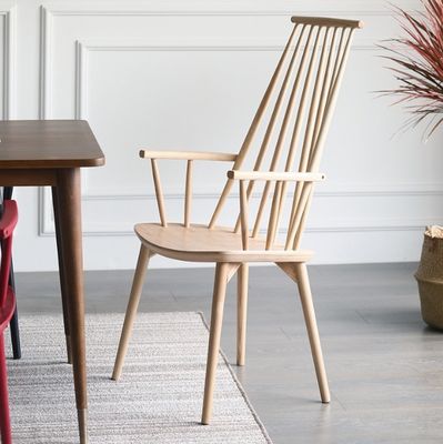Customização Moderna Armrest Madeira cadeira de jantar de madeira para quantidade máxima em restaurantes e hotéis