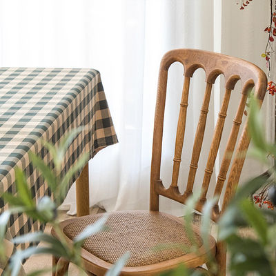 Serviço OEM aceito Cadeira de rotão de madeira sólida moderna para restaurante em estilo nórdico