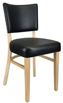 OEM Cadeira de jantar de madeira com pernas de madeira para tecido nórdico PU de couro Banquete Hotel Restaurante Eventos e design ajustável