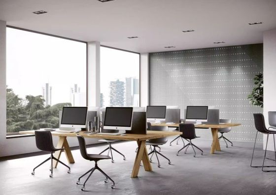 Tabela de jantar de madeira simples para restaurante para casa Tabelas retangulares personalizadas de tamanhos múltiplos