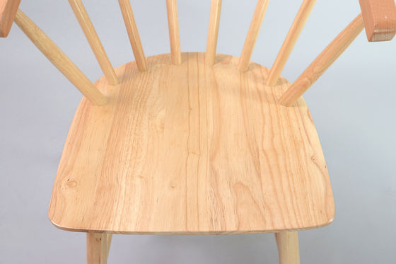 Cadeiras de mesa de madeira sólida nórdica para mobiliário de hotel e restaurante