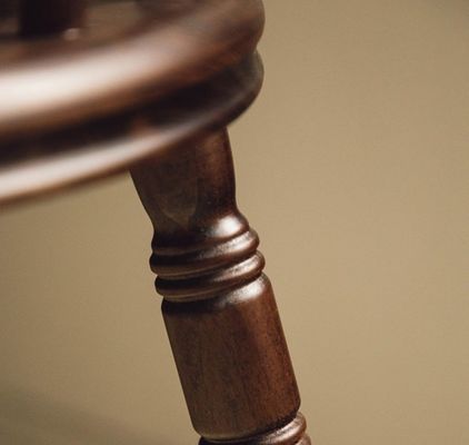 Cadeira de mesa de madeira maciça estilo nórdico de luxo perfeito para sala de jantar