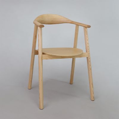 Cadeira de jantar de madeira sólida nórdica de luxo para sala de jantar W55*D47.5*H74.5 cm com serviço OEM aceito