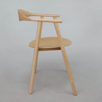 Cadeira de jantar de madeira sólida nórdica de luxo para sala de jantar W55*D47.5*H74.5 cm com serviço OEM aceito