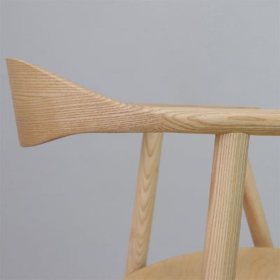 Cadeira de jantar de madeira sólida nórdica de luxo para sala de jantar W55*D47.5*H74.5 cm com serviço OEM aceito