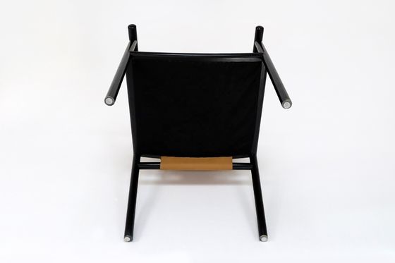 Estilo de design moderno Estrutura de madeira Marrom Cadeira de couro Mobiliário de sala de jantar Lounge de lazer Accent Arm Chairs