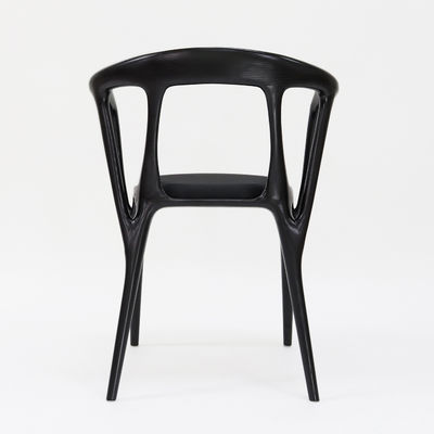 Poltrona de tecido em quadro de madeira para estilo nórdico Hotel Restaurante Sala de jantar Mobiliário Sala de estar Quarto de dormir