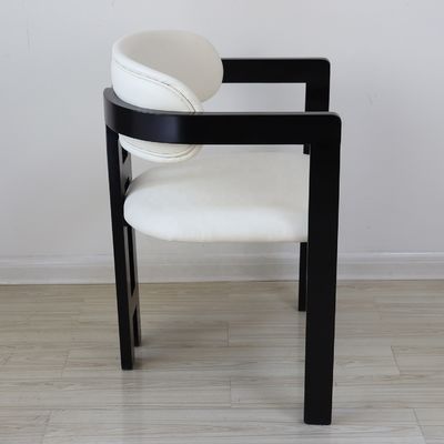 Mobiliário de restaurante de luxo sob medida Tapete de tecido de madeira maciça Cadeiras de sala de jantar para refeições personalizadas