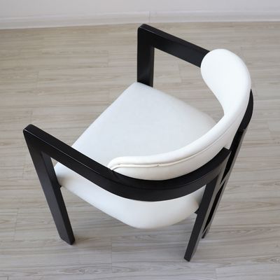 Mobiliário de restaurante de luxo sob medida Tapete de tecido de madeira maciça Cadeiras de sala de jantar para refeições personalizadas