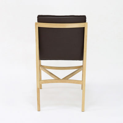 Instalações de lazer Cadeira de jantar de madeira maciça para restaurante Modernidade Simplicidade Mobiliário doméstico W54*D57*H88.5CM