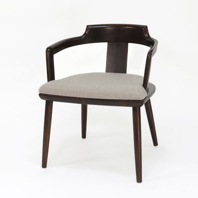 Cadeira de jantar de madeira de luxo para móveis personalizados