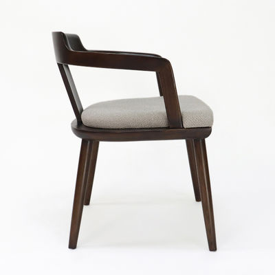 Cadeira de jantar de madeira de luxo para móveis personalizados