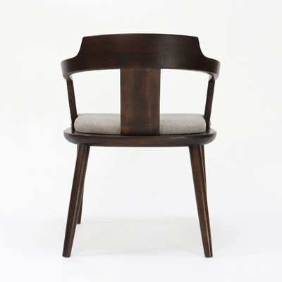 Cadeira de jantar de madeira de luxo para móveis personalizados