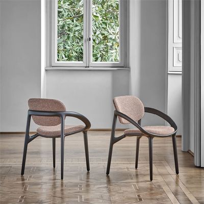 Mobiliário de Sala de Jantar Personalizar Luxo Moderno de Madeira Sólida Cadeira de Jantar Para Restaurante