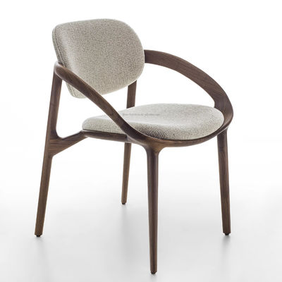Moderno estilo de design personalizar luxo cadeira de jantar de madeira maciça para móveis de restaurante