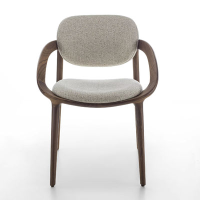 Moderno estilo de design personalizar luxo cadeira de jantar de madeira maciça para móveis de restaurante