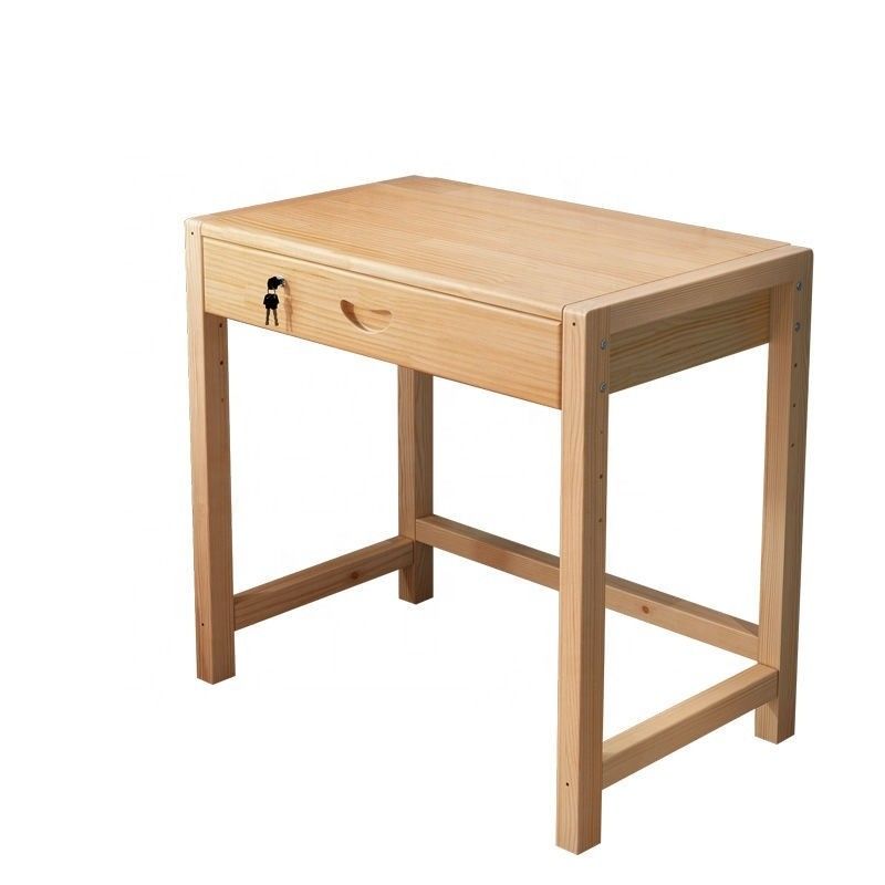 Moderno personalizado de cor de madeira maciça mesa de escritório de móveis para escritório de estudo de quarto pequeno