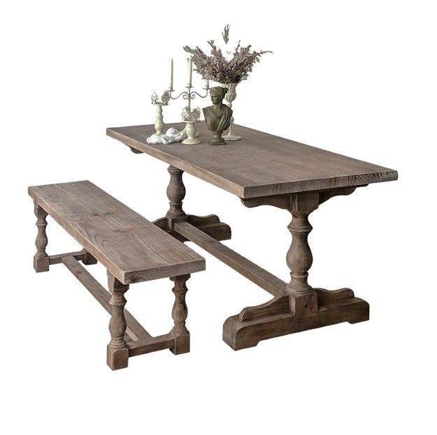 Cadeira de jantar de madeira de pinho para mobiliário exclusivo design cozinha restaurante mesa dobrável