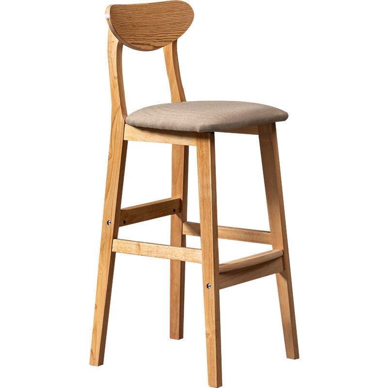 Tabuleiro de bar de madeira maciça tapiçado em estilo vintage para café do pub W38*D44*H101 cm