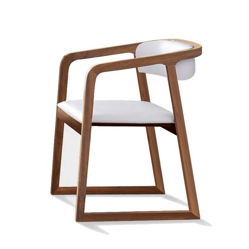 End Luxury All Solid Wood Round Chair para Domicílio Moderno Lazer Sala de estar Restaurante Jantar em casa Mobiliário Geral