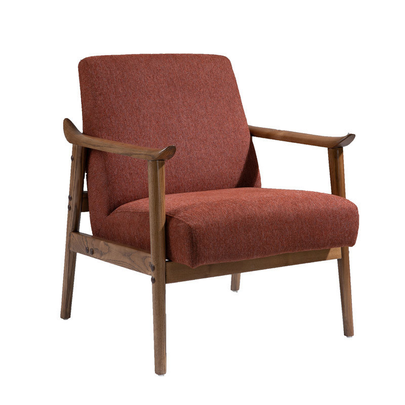 Poltrona de madeira maciça esculpida em madeira de madeira bentos Bistro Cadeira de restaurante de madeira de madeira 1 ano de garantia