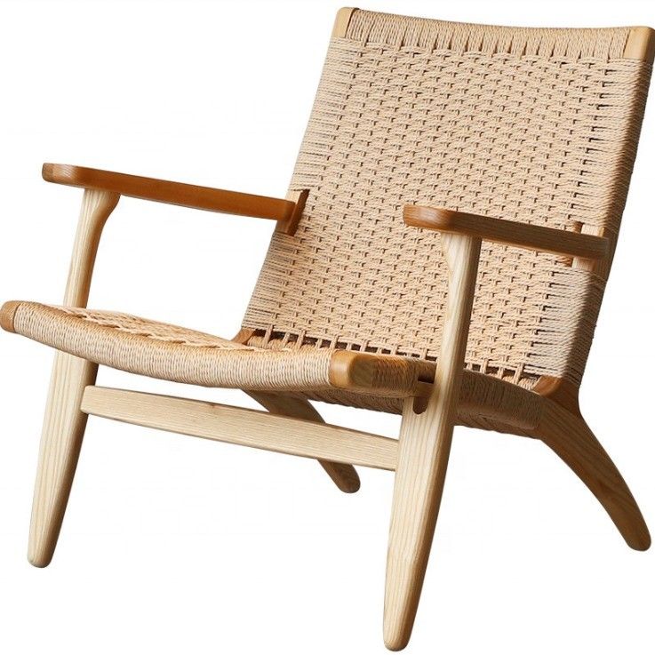 Casa Escritório Cadeira de Rattan para Mobiliário Exterior Jardim Patio Praia Loja de Café Restaurante Peso Limitado 200kg e Estilo