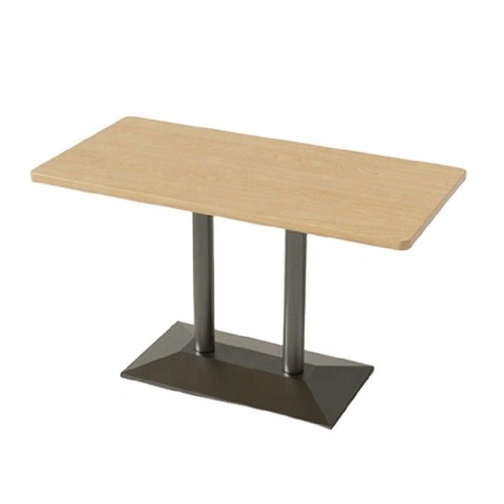 Mesa de jantar e cadeiras redondas de madeira maciça para a loja de chá de leite Negociação Café Restaurante Ocidental Fast Food Snack Bar