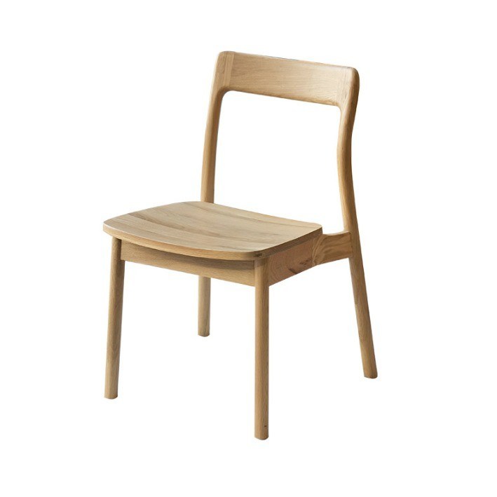 Cadeira de jantar de madeira maciça W45*D48*H80CM para mobiliário doméstico em restaurantes e hotéis