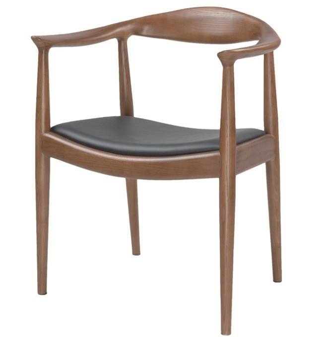 Cadeira de jantar de madeira sólida nórdica moderna de cor personalizada Cadeira de cadeira de madeira de madeira de madeira de madeira de madeira de madeira