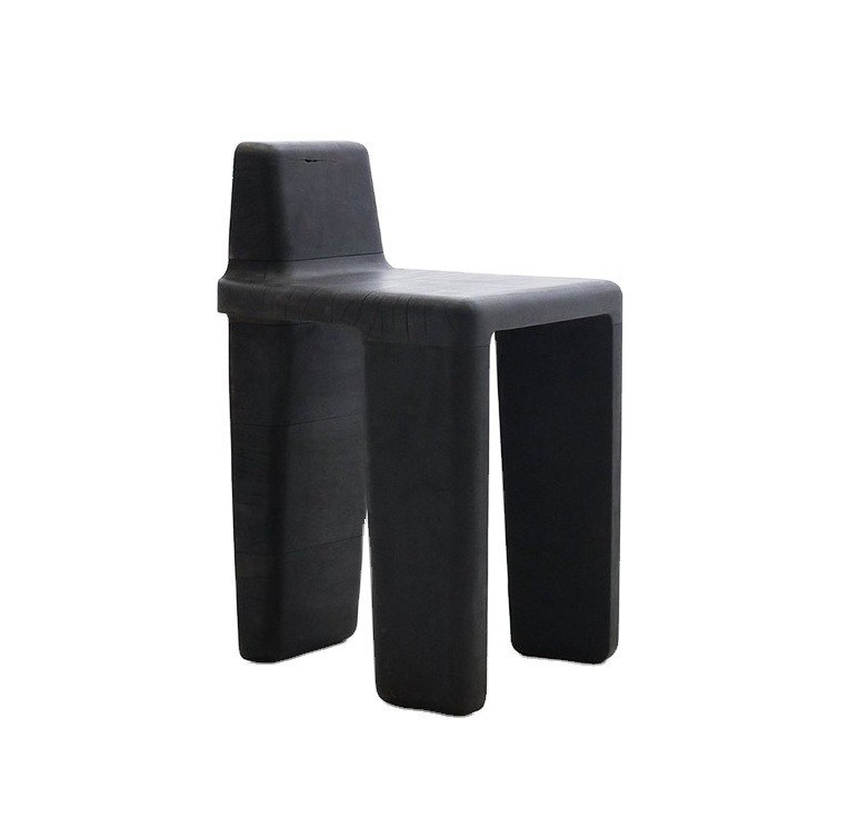 Moderno design de madeira assento cadeira de jantar sala de estar bar banquinho Nitrolacquer para escritório doméstico