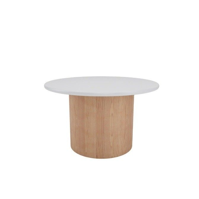 NO Mesa de jantar de madeira redonda dobrável para sala de jantar moderna Mobiliário de sala de estar Mobiliário de casa