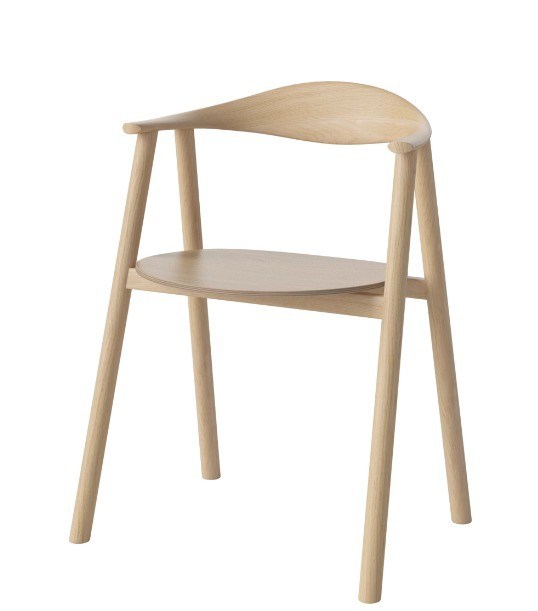 Assento de madeira maciça de luxo W55*D47.5*H74.5cm para móveis domésticos em estilo clássico