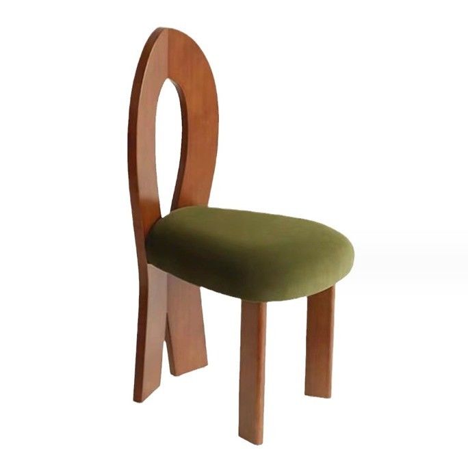 Embalagem de correio N Mobiliário de sala de estar Design moderno Assento macio Madeira de lã de cordeiro Cadeira de sala de jantar para hotel e casa